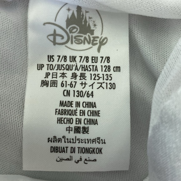 Disney Princess Frozen Elsa White dress gown size 7/8 - Picture 5 of 7